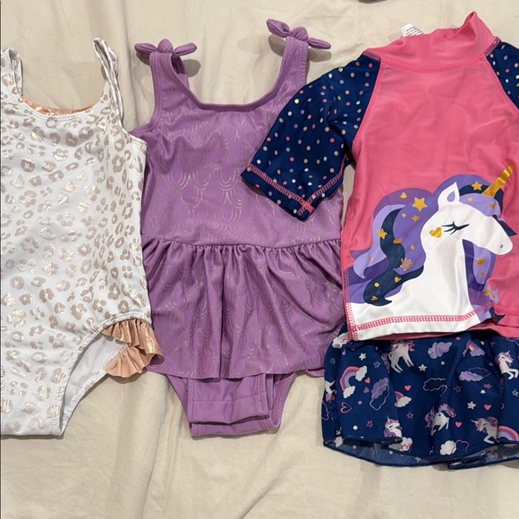 Other - Ruffled Kids One Piece Trio Set